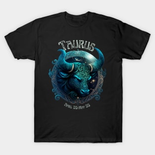 Retro Taurus Zodiac Sign T-Shirt